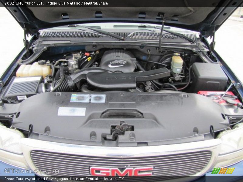 Indigo Blue Metallic / Neutral/Shale 2002 GMC Yukon SLT
