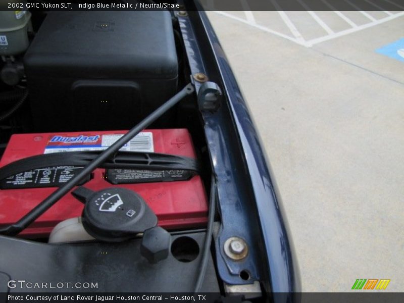 Indigo Blue Metallic / Neutral/Shale 2002 GMC Yukon SLT