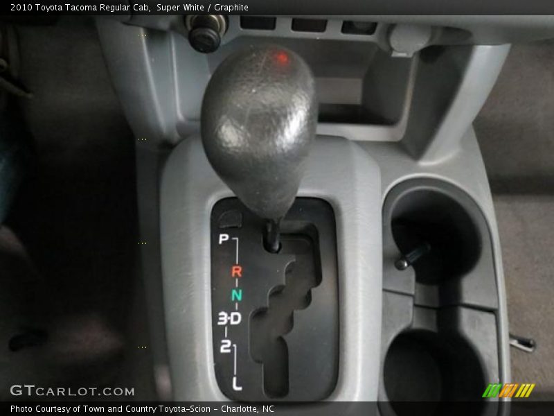 Super White / Graphite 2010 Toyota Tacoma Regular Cab