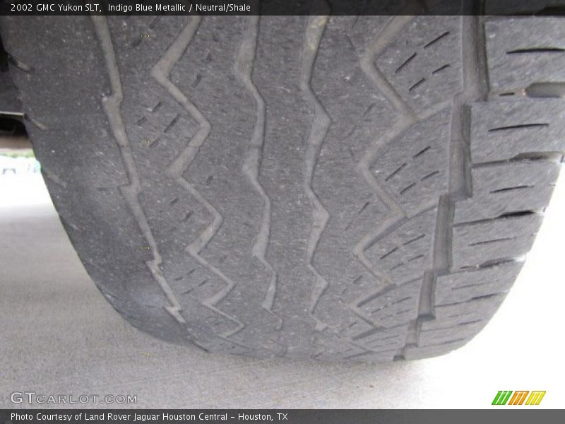 Indigo Blue Metallic / Neutral/Shale 2002 GMC Yukon SLT