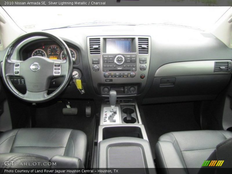 Silver Lightning Metallic / Charcoal 2010 Nissan Armada SE