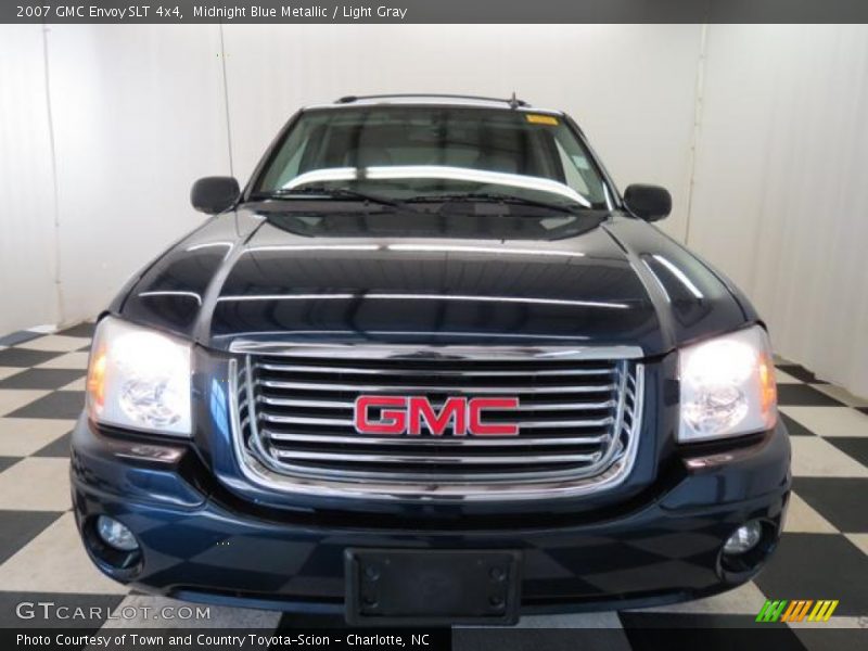 Midnight Blue Metallic / Light Gray 2007 GMC Envoy SLT 4x4
