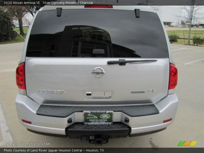 Silver Lightning Metallic / Charcoal 2010 Nissan Armada SE