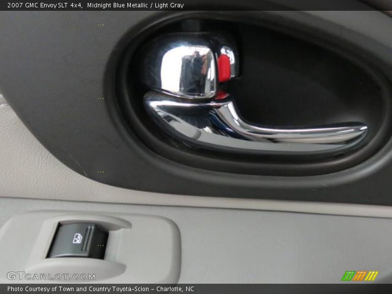 Midnight Blue Metallic / Light Gray 2007 GMC Envoy SLT 4x4