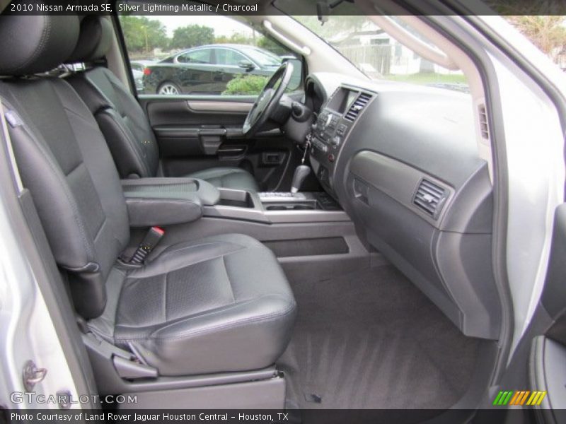 Silver Lightning Metallic / Charcoal 2010 Nissan Armada SE