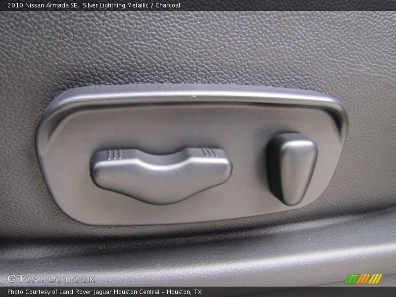 Silver Lightning Metallic / Charcoal 2010 Nissan Armada SE
