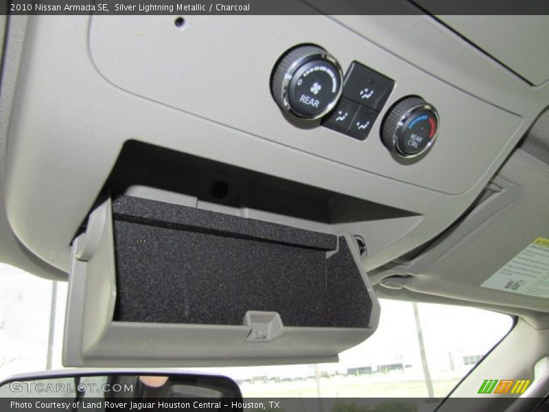 Silver Lightning Metallic / Charcoal 2010 Nissan Armada SE