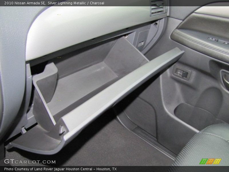 Silver Lightning Metallic / Charcoal 2010 Nissan Armada SE