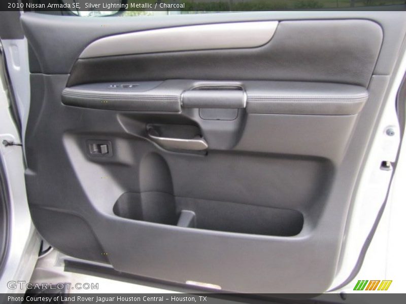 Silver Lightning Metallic / Charcoal 2010 Nissan Armada SE