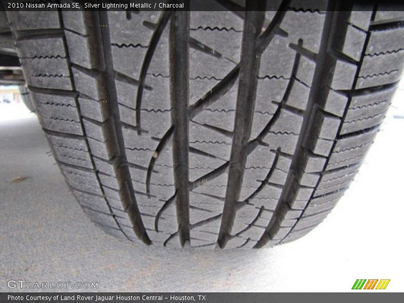 Silver Lightning Metallic / Charcoal 2010 Nissan Armada SE