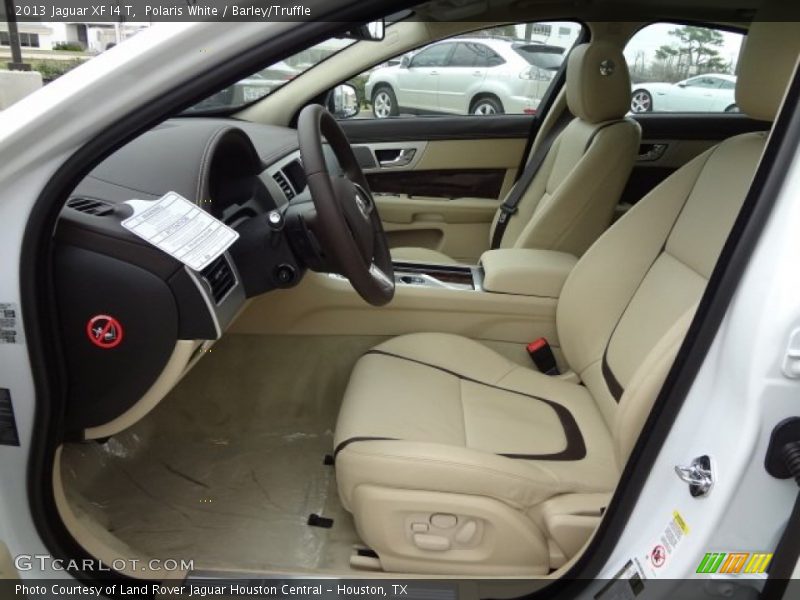 2013 XF I4 T Barley/Truffle Interior