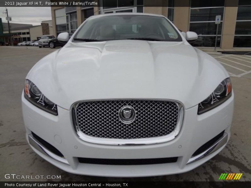 Polaris White / Barley/Truffle 2013 Jaguar XF I4 T