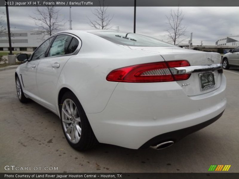 Polaris White / Barley/Truffle 2013 Jaguar XF I4 T