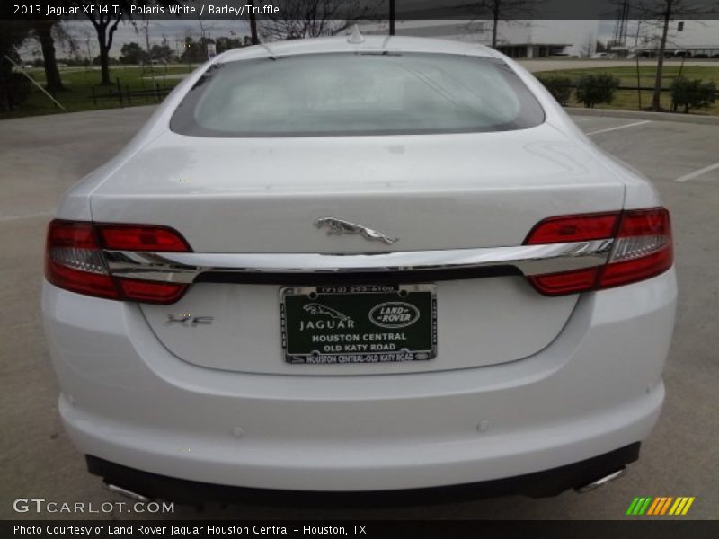 Polaris White / Barley/Truffle 2013 Jaguar XF I4 T