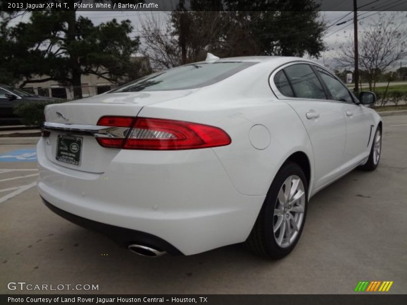 Polaris White / Barley/Truffle 2013 Jaguar XF I4 T