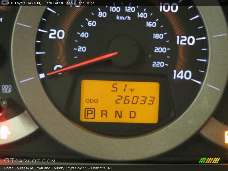 Black Forest Pearl / Sand Beige 2010 Toyota RAV4 I4