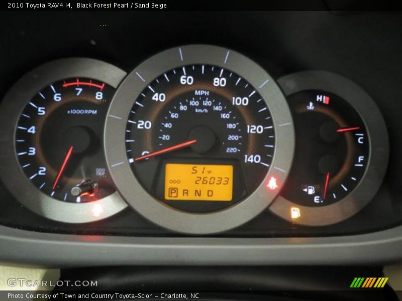  2010 RAV4 I4 I4 Gauges