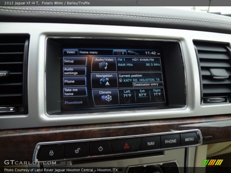 Audio System of 2013 XF I4 T