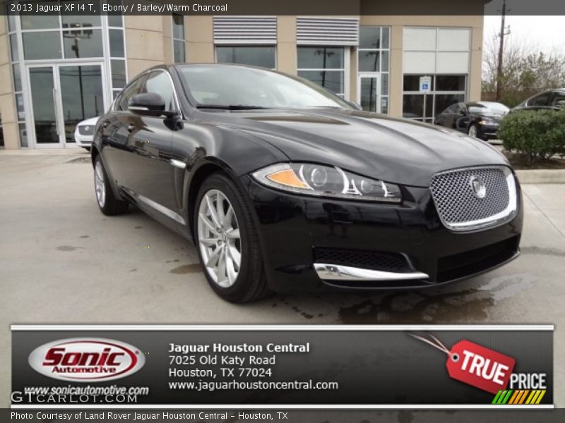 Ebony / Barley/Warm Charcoal 2013 Jaguar XF I4 T