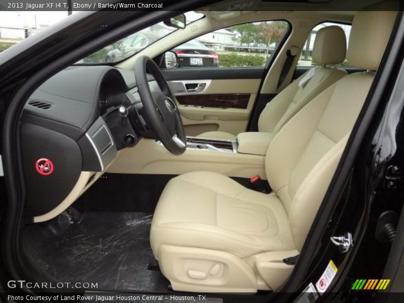  2013 XF I4 T Barley/Warm Charcoal Interior
