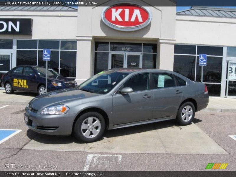 Dark Silver Metallic / Gray 2009 Chevrolet Impala LT