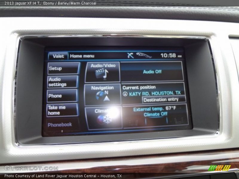 Audio System of 2013 XF I4 T