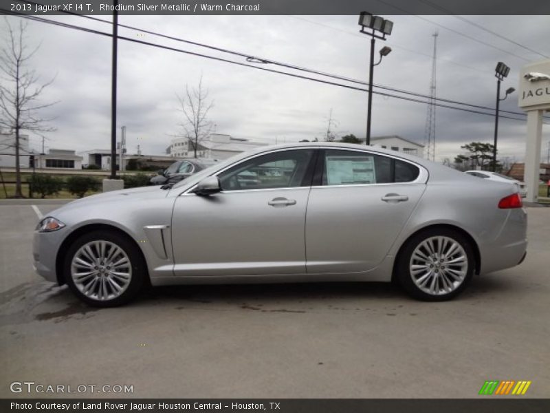 2013 XF I4 T Rhodium Silver Metallic