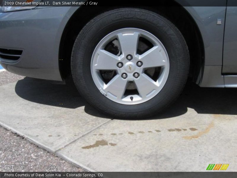 Dark Silver Metallic / Gray 2009 Chevrolet Impala LT