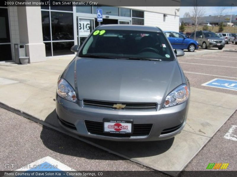 Dark Silver Metallic / Gray 2009 Chevrolet Impala LT