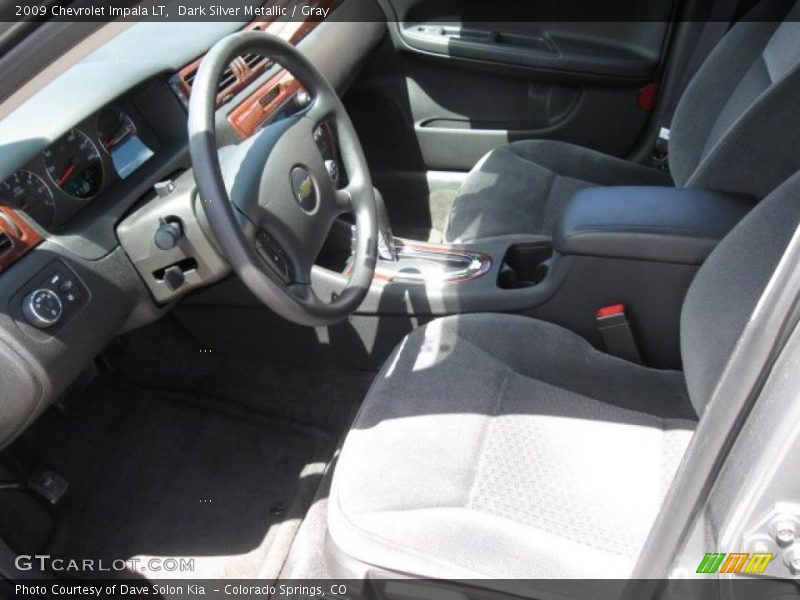 Dark Silver Metallic / Gray 2009 Chevrolet Impala LT