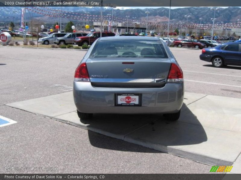 Dark Silver Metallic / Gray 2009 Chevrolet Impala LT