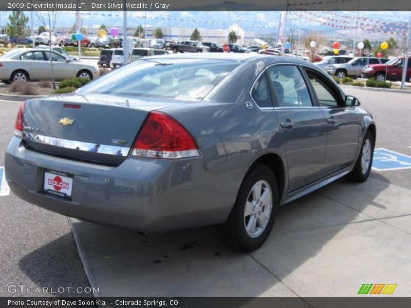 Dark Silver Metallic / Gray 2009 Chevrolet Impala LT