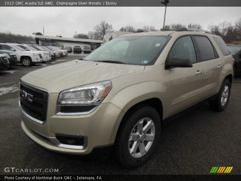 Front 3/4 View of 2013 Acadia SLE AWD