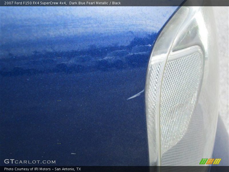 Dark Blue Pearl Metallic / Black 2007 Ford F150 FX4 SuperCrew 4x4