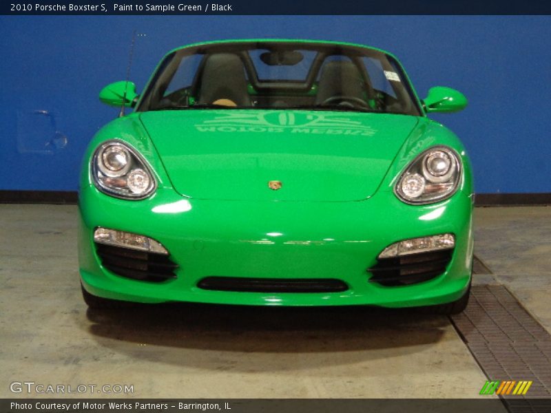 Paint to Sample Green / Black 2010 Porsche Boxster S