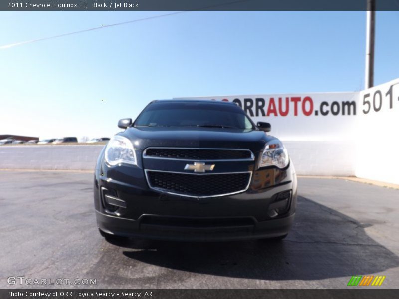 Black / Jet Black 2011 Chevrolet Equinox LT
