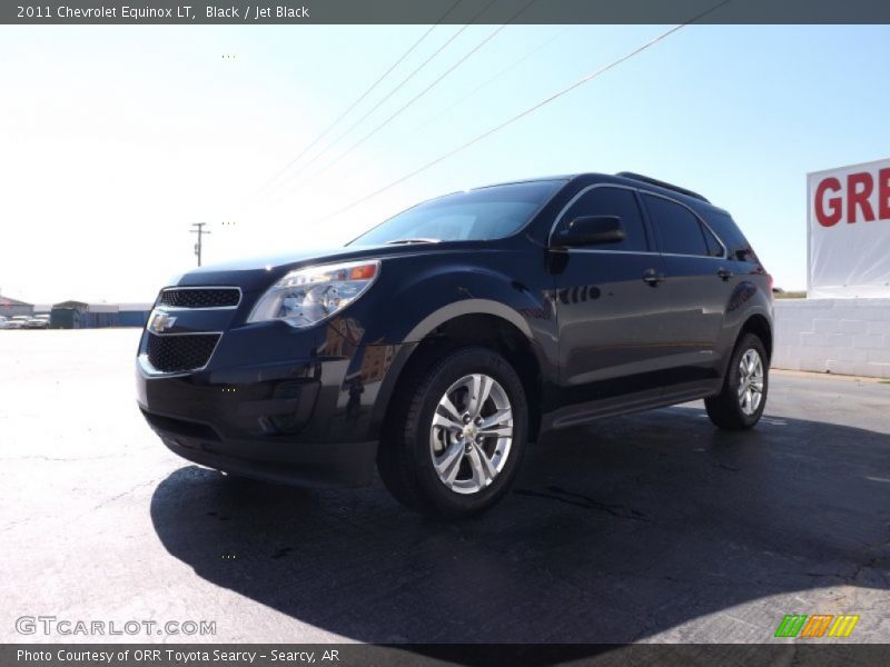 Black / Jet Black 2011 Chevrolet Equinox LT