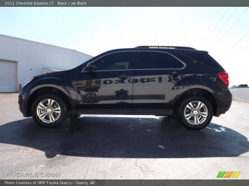 Black / Jet Black 2011 Chevrolet Equinox LT