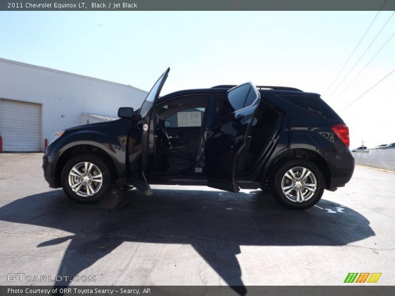 Black / Jet Black 2011 Chevrolet Equinox LT