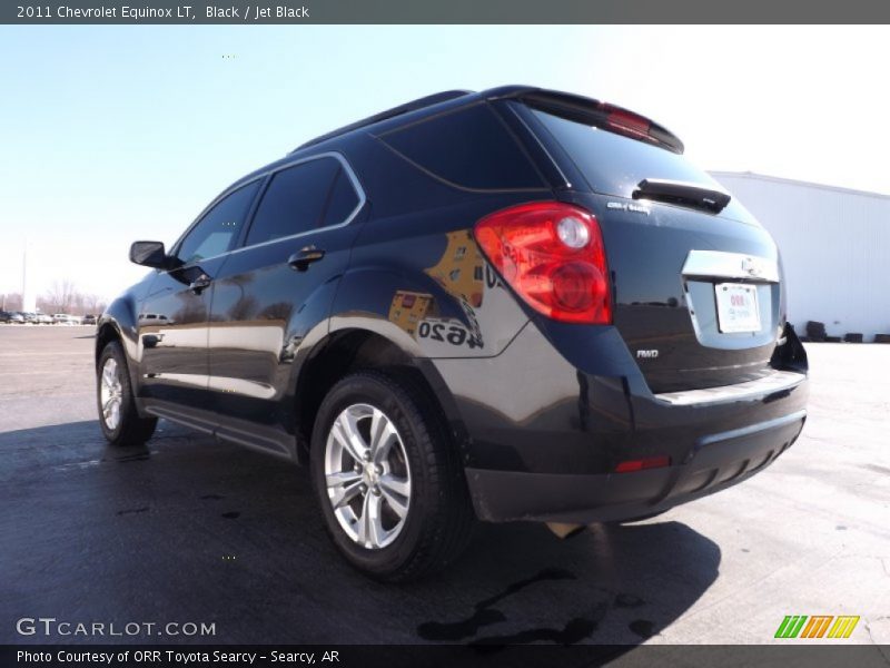 Black / Jet Black 2011 Chevrolet Equinox LT