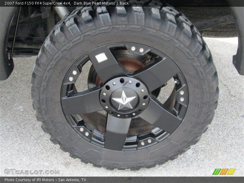 Custom Wheels of 2007 F150 FX4 SuperCrew 4x4