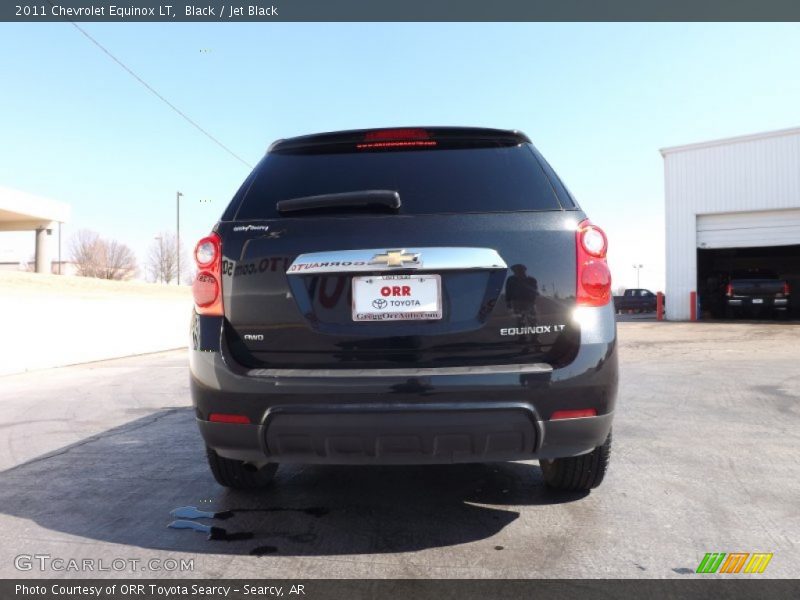 Black / Jet Black 2011 Chevrolet Equinox LT