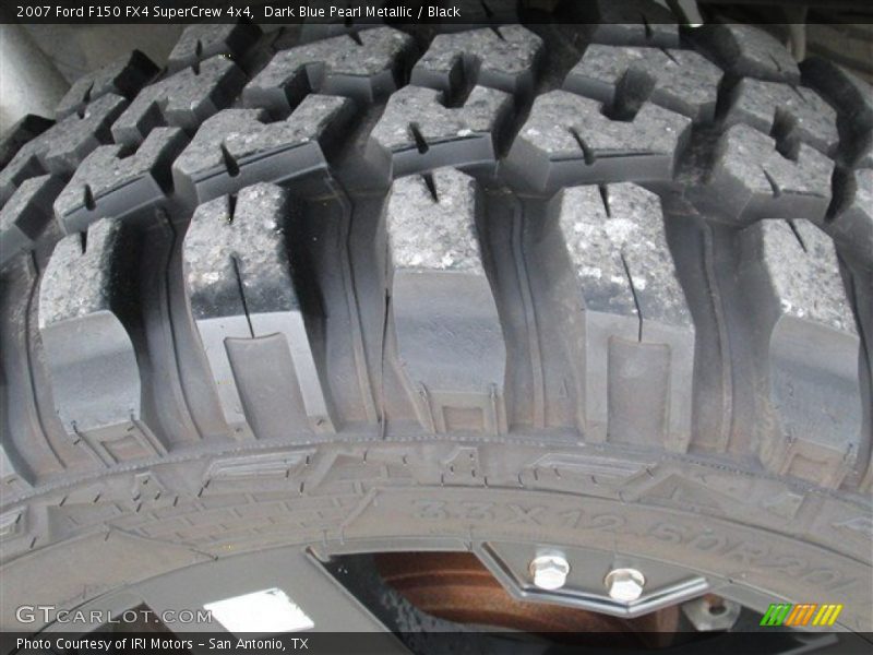 Dark Blue Pearl Metallic / Black 2007 Ford F150 FX4 SuperCrew 4x4