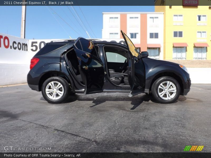 Black / Jet Black 2011 Chevrolet Equinox LT