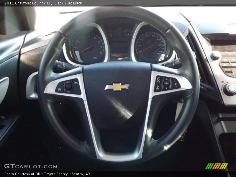 Black / Jet Black 2011 Chevrolet Equinox LT
