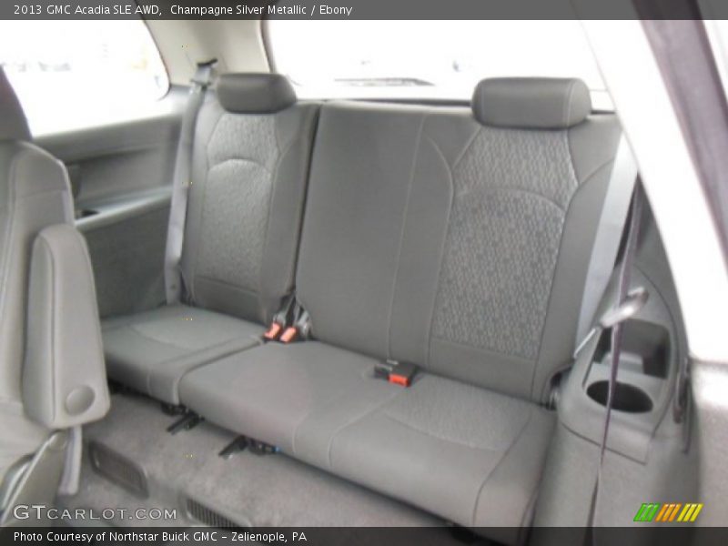 Rear Seat of 2013 Acadia SLE AWD