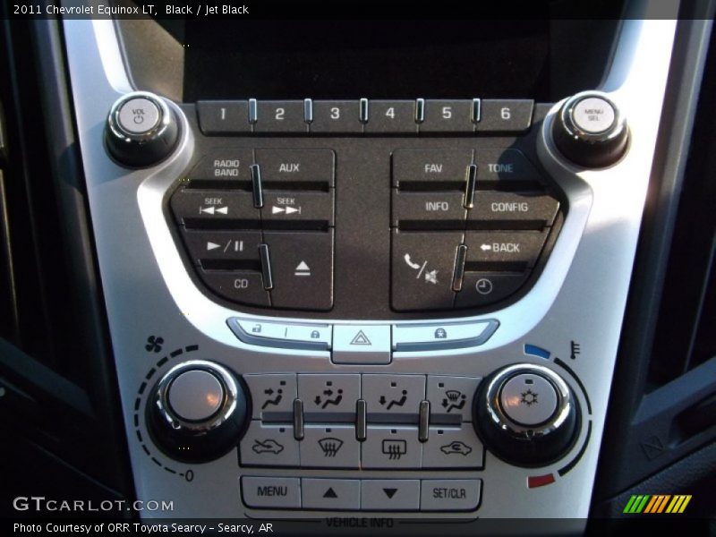 Black / Jet Black 2011 Chevrolet Equinox LT