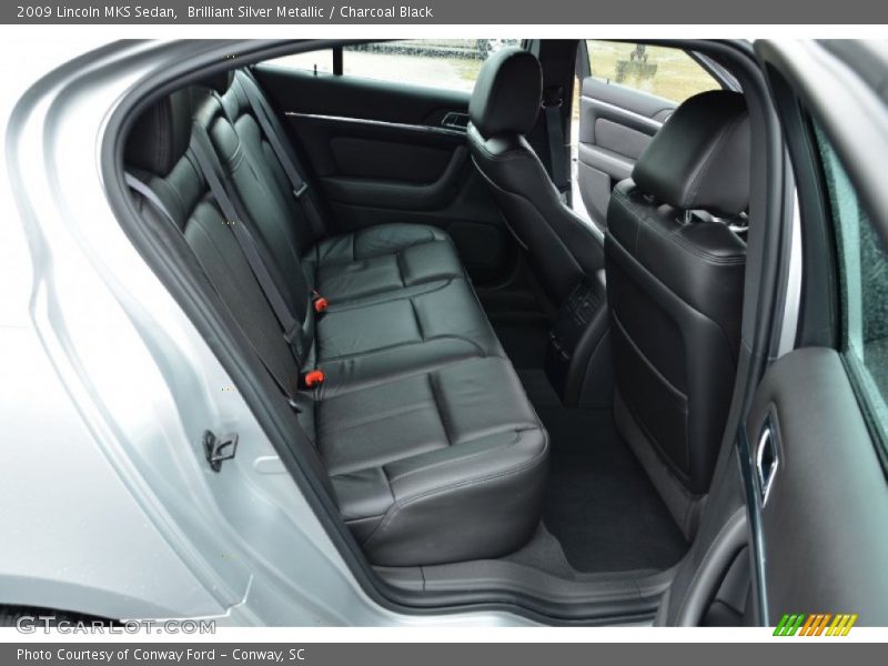 Brilliant Silver Metallic / Charcoal Black 2009 Lincoln MKS Sedan