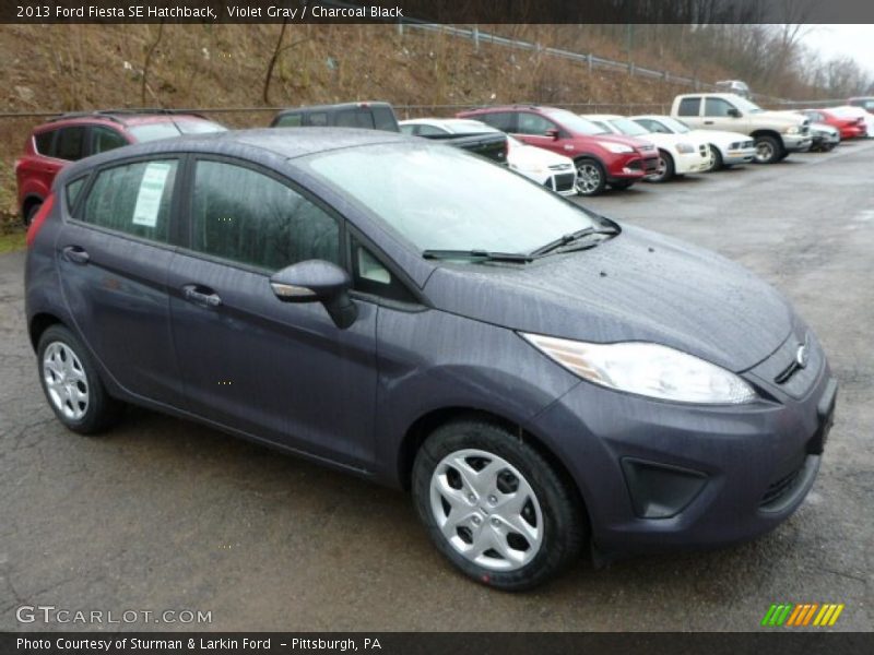 Violet Gray / Charcoal Black 2013 Ford Fiesta SE Hatchback