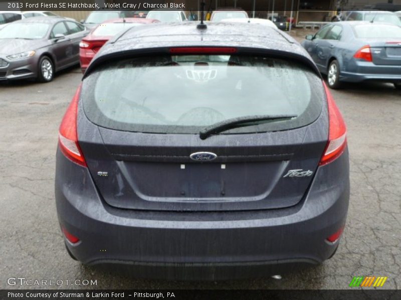 Violet Gray / Charcoal Black 2013 Ford Fiesta SE Hatchback